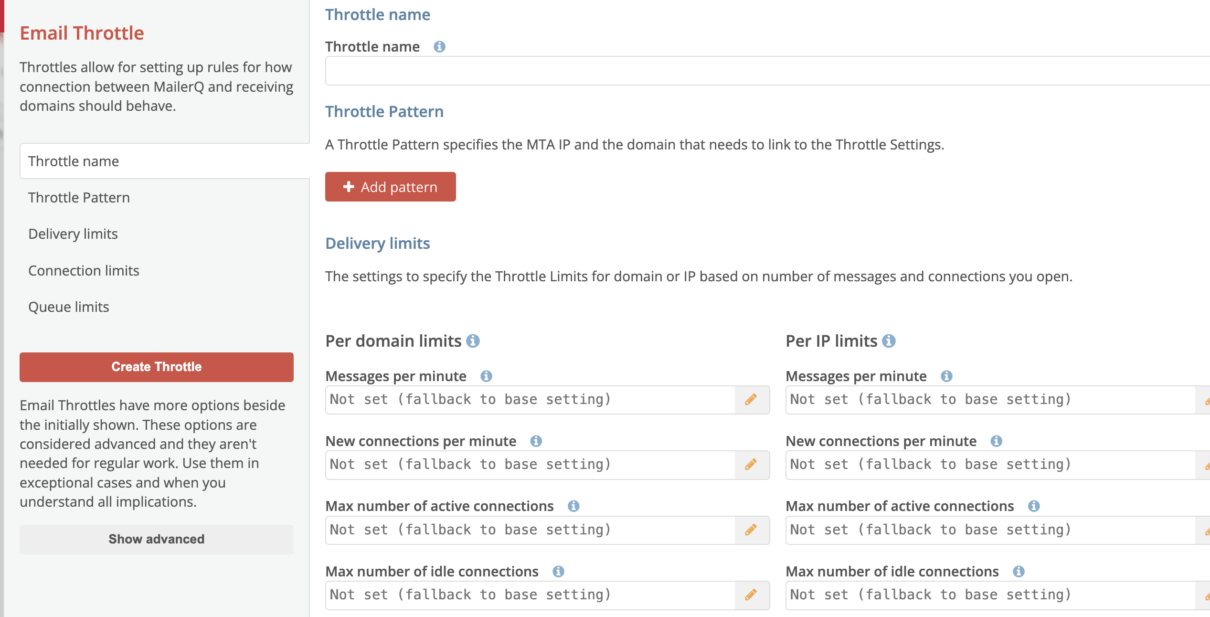 Модуль Email Throttling в MailerQ