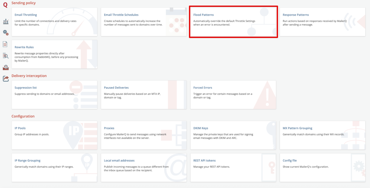 Flood Patterns в MailerQ: защита от перегрузки почтовых серверов