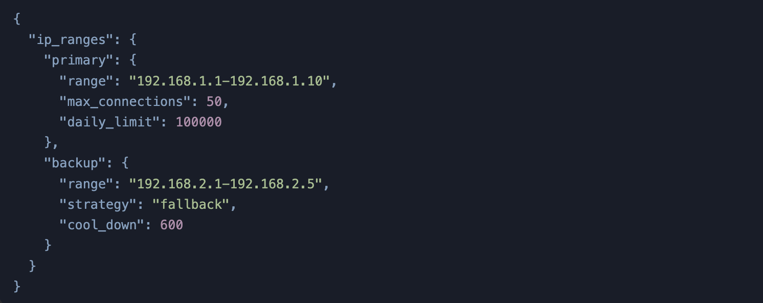 IP Range Grouping в MailerQ
